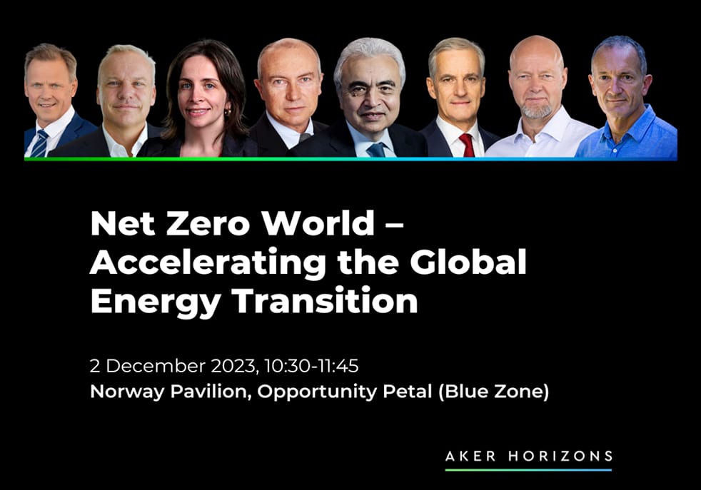 Net Zero World – Accelerating the Global Energy Transition